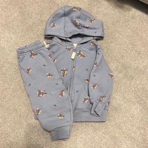 Carter’s Floral Sweatshirt set